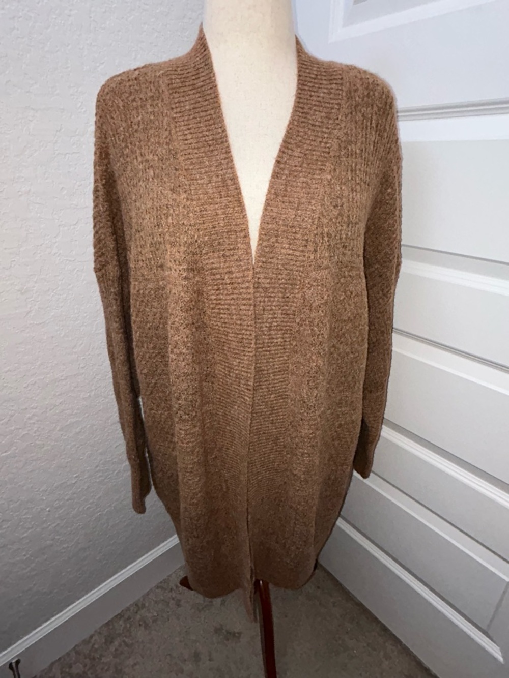 Natural Reflections Wanderer Long Sleeve Open Front Cardigan Sweater